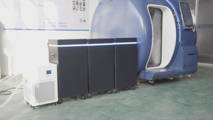 OXYAIR OLV-YZM02 Dual 2.0 ATA Aluminum Hyperbaric Chamber for Home Wellness