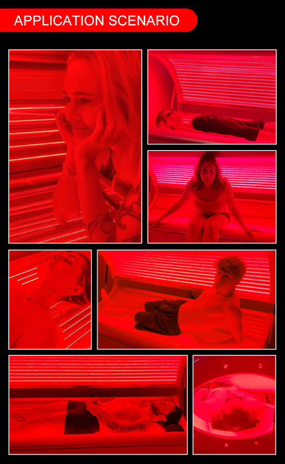 Chateau Celestial M4N Plus Luxury Red Light Bed | 360° Full-Body Radiance Therapy by Merican
