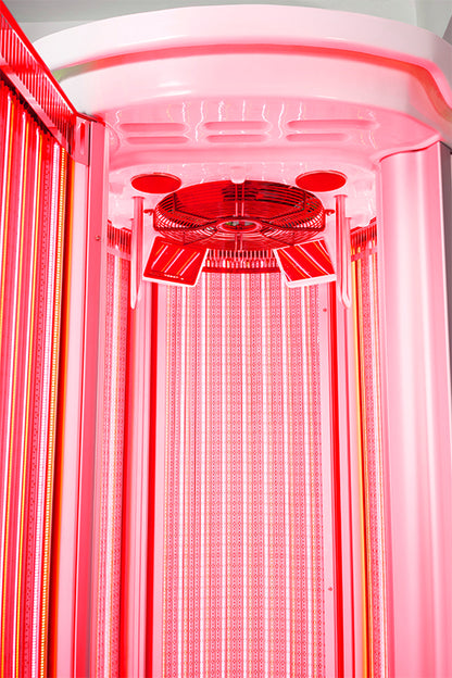 Chateau Celestial M11 Full-Body Red & Near-Infrared Light Therapy Booth for Wellness, and Healthy-Looking Skin by Merican